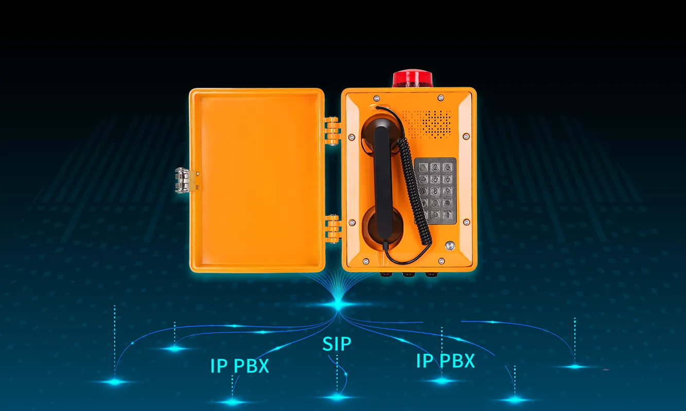 Supports standard SIP protocol