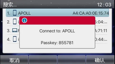 Connect Bluetooth device